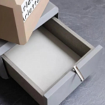 Консоль с зеркалом и  3-мя вращающимися ящиками Eloida варинант исполнения - 4 | Loft Concept в Брянске