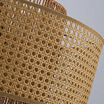 Подвесной светильник с абажуром из плтеного бамбука Light Inside the Cell варинант исполнения - 7 | Loft Concept в Брянске