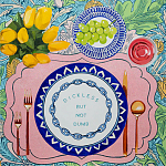 Картина Table Talk Dickless but Not Dumb  варинант исполнения - 1 | Loft Concept в Брянске