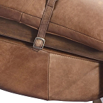 Двухместный диван Duncan винтажная коричневая кожа варинант исполнения - 5 | Loft Concept в Брянске