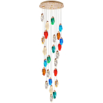 Каскадная люстра с цветными плафонами Soar Colorful Cascade Chandelier варинант исполнения - 1 | Loft Concept в Брянске