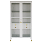 Дизайнерский шкаф витрина Elsa Dreams White с 4-мя ящиками варинант исполнения - 9 | Loft Concept в Брянске