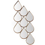 Настенное зеркало в виде капель Drops Mirror варинант исполнения - 1 | Loft Concept в Брянске