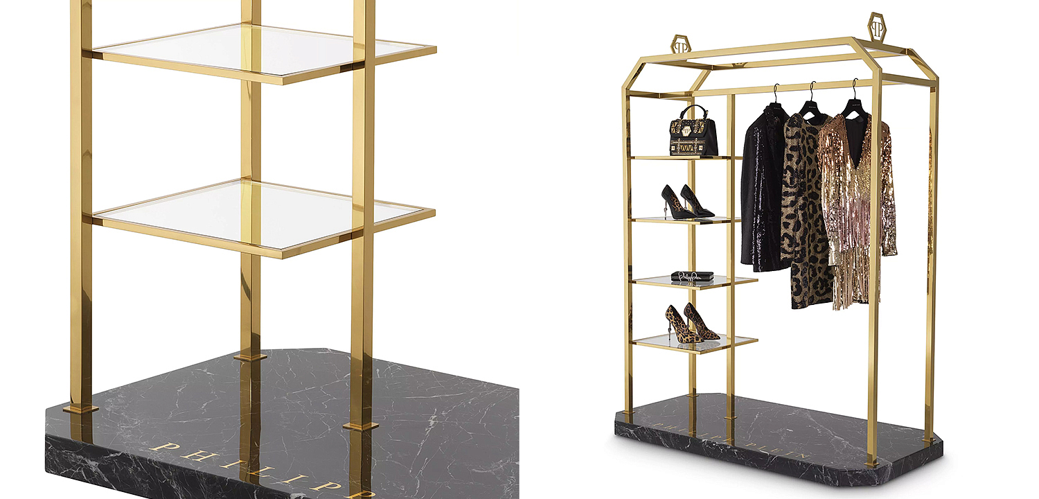 Вешалка для одежды Philipp Plein Clothing stand Couture Вешалка для одежды Philipp Plein Clothing stand Couture - Loft-Concept в Брянске