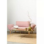 Кофейный столик овальный золотой Modern Mirror Gold Table варинант исполнения - 5 | Loft Concept в Брянске