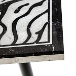 Стол обеденный из натурального мрамора Marble BW Accent Table варинант исполнения - 2 | Loft Concept в Брянске