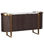 Комод  округлой формы с дверцами Chest of Precious Breed варинант исполнения - 2 | Loft Concept в Брянске