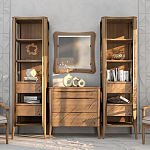 Комод из массива дуба с 3-мя ящиками Tasteful Furniture варинант исполнения - 2 | Loft Concept в Брянске