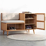 Комод с мягким  сиденьем и нишей для хранения обуви Manual Dresser варинант исполнения - 1 | Loft Concept в Брянске