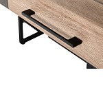 Стол рабочий в стиле лофт с ящиками и системой хранения Urban Style Space варинант исполнения - 4 | Loft Concept в Брянске