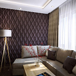 Гипсовая 3D Панель M-102 варинант исполнения - 1 | Loft Concept в Брянске