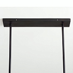 Люстра линейная прямоугольная с подвесками из натурального перламутра Nacre варинант исполнения - 4 | Loft Concept в Брянске