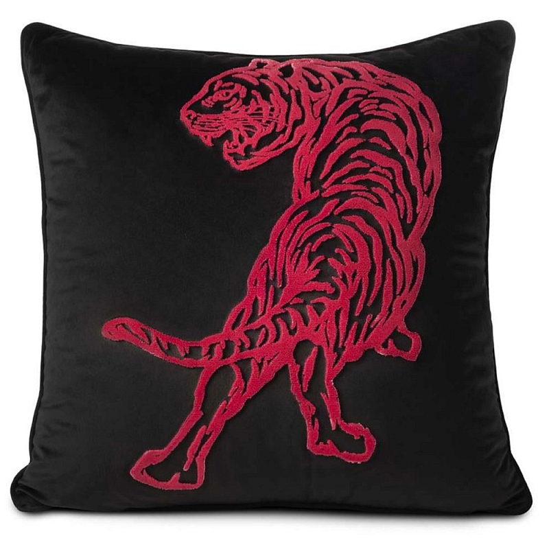Подушка Pillow Fera Left Черный Золотой Розовый Подушка Pillow Fera Left Черный Золотой Розовый в Брянске | Loft Concept