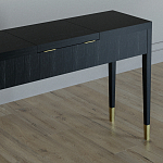 Туалетный стол - Трельяж Elsa Dreams Black 120 см варинант исполнения - 5 | Loft Concept в Брянске