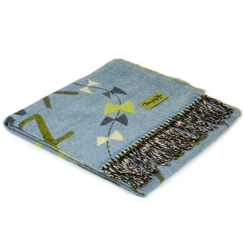 Плед ALP 2 Marzotto Серо-голубой в Брянске | Loft Concept 