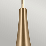 Подвесной светильник каплевидной формы с комбинированным плафоном из стали и белого матового стекла Kichler варинант исполнения - 12 | Loft Concept в Брянске