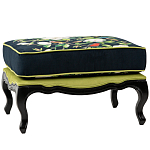 Банкетка из натурального бука с изображением птиц и цветов Blooming Birds варинант исполнения - 1 | Loft Concept в Брянске