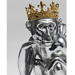 Статуэтка обезьяна в короне серебряная Golden Monkey варинант исполнения - 1 | Loft Concept в Брянске