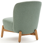 Кресло на деревянных ножках Olguin Green Chair варинант исполнения - 4 | Loft Concept в Брянске