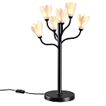 Настольная лампа с ветвями и белыми фарфоровыми цветами Floralis варинант исполнения - 3 | Loft Concept в Брянске