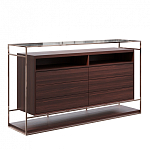 Дизайнерский комод в металлическом каркасе Valerian варинант исполнения - 1 | Loft Concept в Брянске