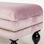 Мягкая банкетка с зоной для хранения Casket Dusty Rose варинант исполнения - 4 | Loft Concept в Брянске