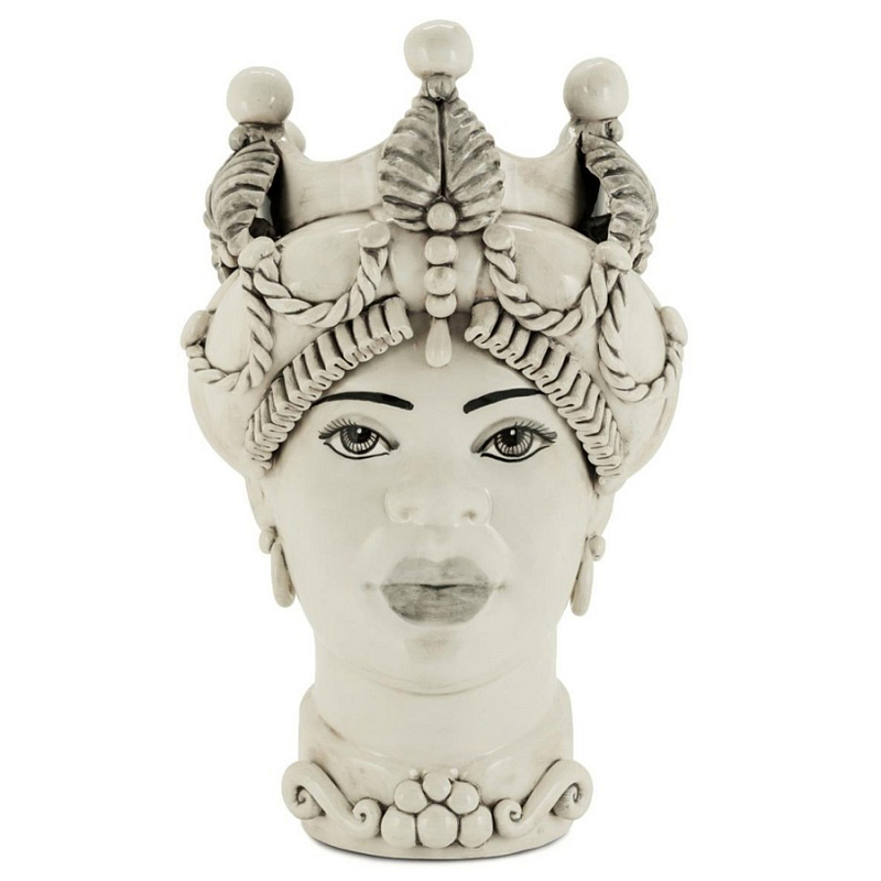 Ваза Vase Moro Lady Baroque Neutral Бежевый Ваза Vase Moro Lady Baroque Neutral Бежевый в Брянске | Loft Concept