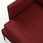 Мебельная ткань Шенилл бордовый цвет 138 см T4-23 варинант исполнения - 7 | Loft Concept в Брянске