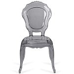 Прозрачный стул серый LOUIS GHOST CHAIR Grey варинант исполнения - 2 | Loft Concept в Брянске