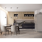 Прямая кухня с фасадом под дерево Maurice Kitchen Set варинант исполнения - 3 | Loft Concept в Брянске