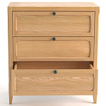 Комод с 3-мя ящиками светлый дуб Silva Oak Chest of Drawers варинант исполнения - 3 | Loft Concept в Брянске
