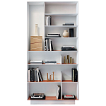 Дизайнерский стеллаж с вертикальными и горизонтальными полками Gio Ponti D.357.1 D.357.2 Rack варинант исполнения - 1 | Loft Concept в Брянске