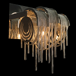 Бра с перфорированными металлическими дугами и цепочками 22 см Atlantis Chain варинант исполнения - 8 | Loft Concept в Брянске