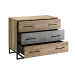 Комод с 3-мя ящиками в стиле лофт Urban Style Space варинант исполнения - 3 | Loft Concept в Брянске