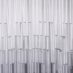 Люстра круглая с прозрачными стеклянными трубками Nembus варинант исполнения - 3 | Loft Concept в Брянске