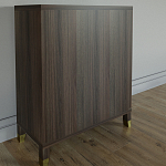 Комод Elsa Dreams Walnut Двухстворчатый  варинант исполнения - 7 | Loft Concept в Брянске