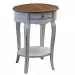 Тумба прикроватная овальная с ящиком Interiors Romance варинант исполнения - 1 | Loft Concept в Брянске