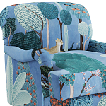 Дизайнерское классической формы на колесиках Trumann Armchair варинант исполнения - 3 | Loft Concept в Брянске