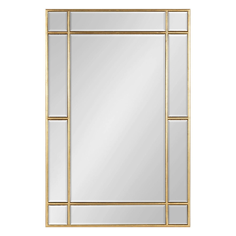 Зеркало настенное прямоугольное Mirror from Sections Черный Золотой Серебряный Зеркало настенное прямоугольное Mirror from Sections Черный Золотой Серебряный в Брянске | Loft Concept