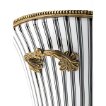 Кашпо Black white stripe варинант исполнения - 5 | Loft Concept в Брянске