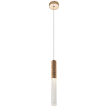Подвесной светильник Dew Drops Tube Gold Hanging Lamp варинант исполнения - 3 | Loft Concept в Брянске