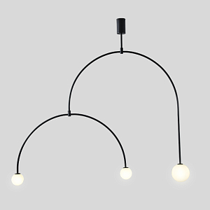 Люстра Fontana Amorosa Three Black