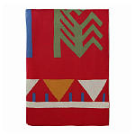 Плед хлопковый по мотивам чувашских орнаментов Ural and Siberian Patterns варинант исполнения - 5 | Loft Concept в Брянске