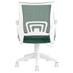 Офисное кресло с основанием из белого пластика Desk chairs Green варинант исполнения - 4 | Loft Concept в Брянске