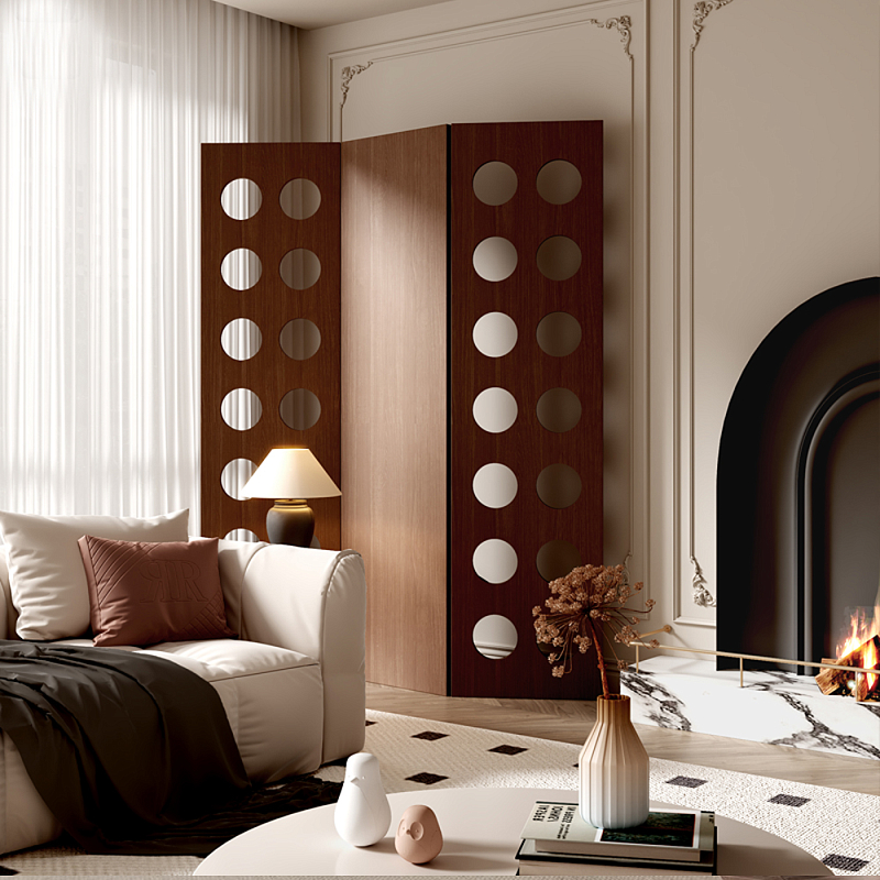 Ширма деревянная Moon Walnut Furniture Орех Графит Ширма деревянная Moon Walnut Furniture Орех Графит в Брянске | Loft Concept