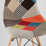 Стул с обивкой в технике пэчворк DSW варинант исполнения - 7 | Loft Concept в Брянске