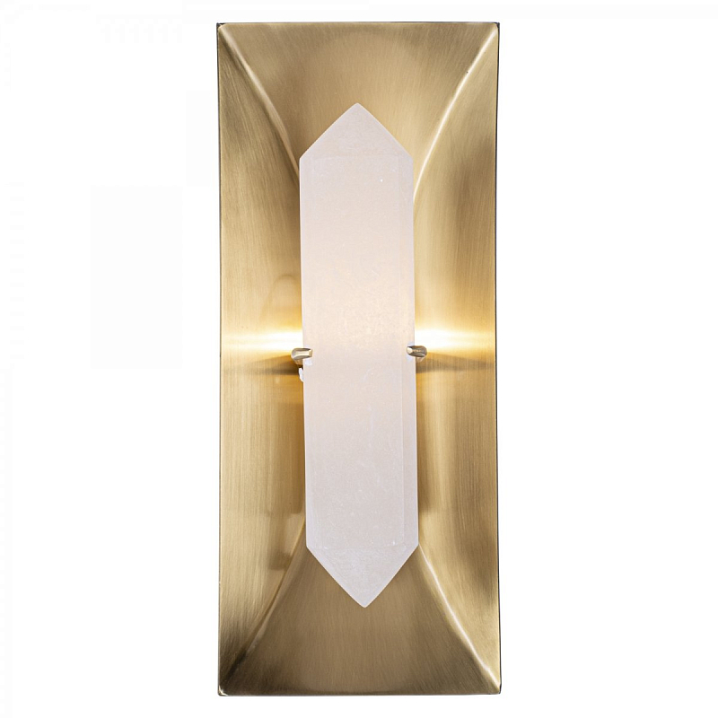 Бра HALCYON Rectangle Sconce Латунь Бра HALCYON Rectangle Sconce Латунь в Брянске | Loft Concept