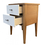 Тумба прикроватная с 2-мя ящиками Tasteful Furniture Light варинант исполнения - 2 | Loft Concept в Брянске