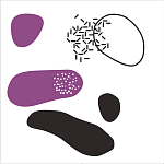 Плитка с узором Камни варинант исполнения - 2 | Loft Concept в Брянске