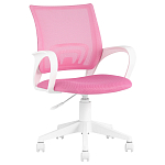 Офисное кресло с основанием из белого пластика Desk chairs Pink варинант исполнения - 1 | Loft Concept в Брянске
